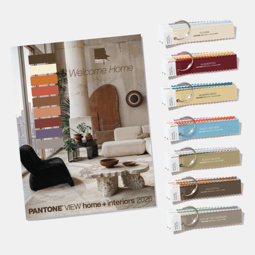 PANTONEVIEW home + interiors 2026 with Cotton Swatch Standards